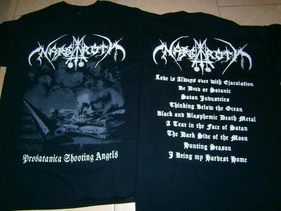 NARGAROTH - Prosatanica Shooting Angels Collection Black All Size Shirt OM735 Unisex T-Shirt