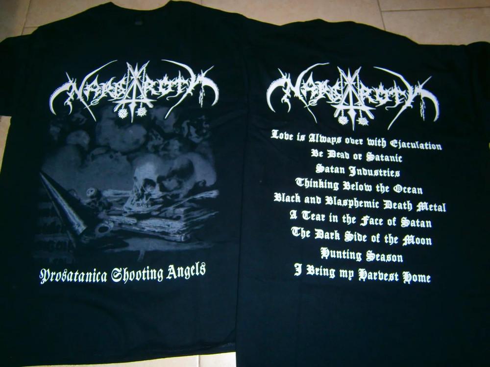 

NARGAROTH - Prosatanica Shooting Angels Collection Black All Size Shirt OM735 Unisex T-Shirt S
