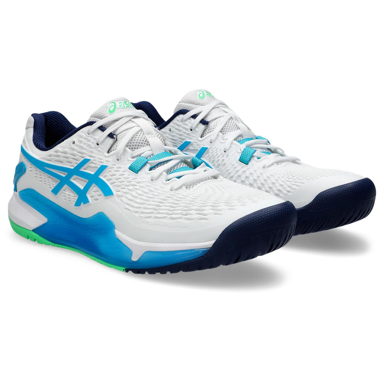 

9 Теннисные кроссовки 1041A330 Аква [Asics] GEL-RESOLUTION Мужские Белый/Цифровой 27.0