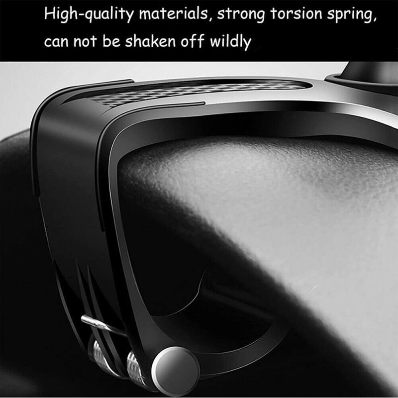 Universal Car Dashboard Mount Holder Snap-on Phone Rack Rotating Rearview Mirror Gps Navigation Hud