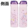 Skater Water 470ml or 430ml Miiruka Stainless Sports Children's Bottle, 2-Way, (Direct Drinking) (Cup Drinking), Design, Girls' Steel, Insulated,