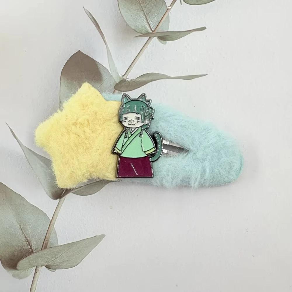 Módní smaltovaný odznak Maomao Anime postava Roztomilý výraz Klopový odznak Dárek pro fanoušky