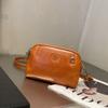 Leather women's bag, new mobile phone bag, fashionable mother shoulder bag, women's casual versatile messenger bag, key bag.