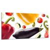 GLASS PROTECTIVE PLATE FOR STOVE 90X52 PEPPER