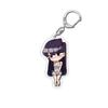 Anime Keychain Komi San Wa Komyushou Desu Women's Komi Shoko Keyring Men's Acrylic Accessories Cute Kawaii Couple Pendant Gift