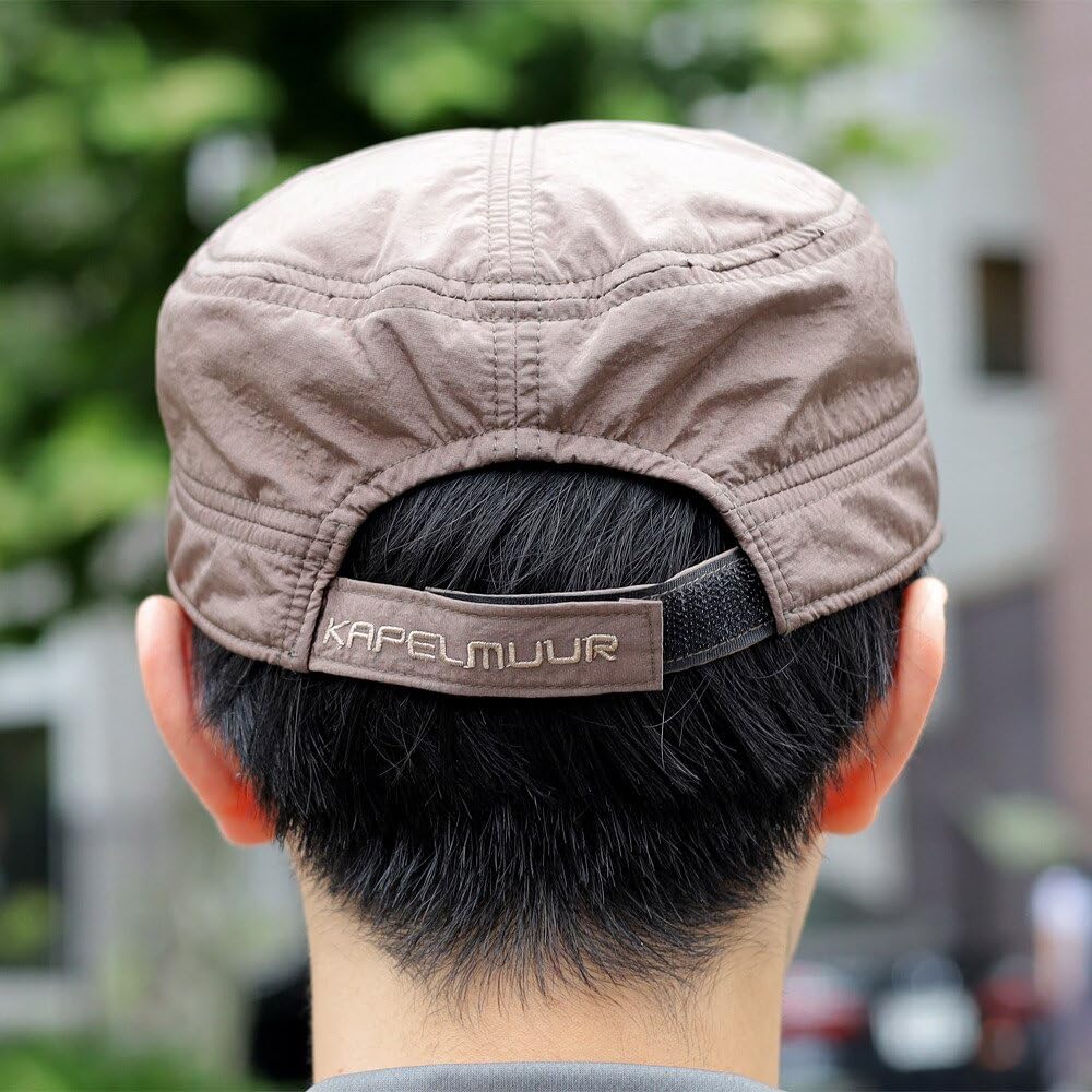 Kapelmuur Lightweight Nylon Work Cap for Outdoor and Everyday One Size Cycling, Activities, Wear, Mocha,