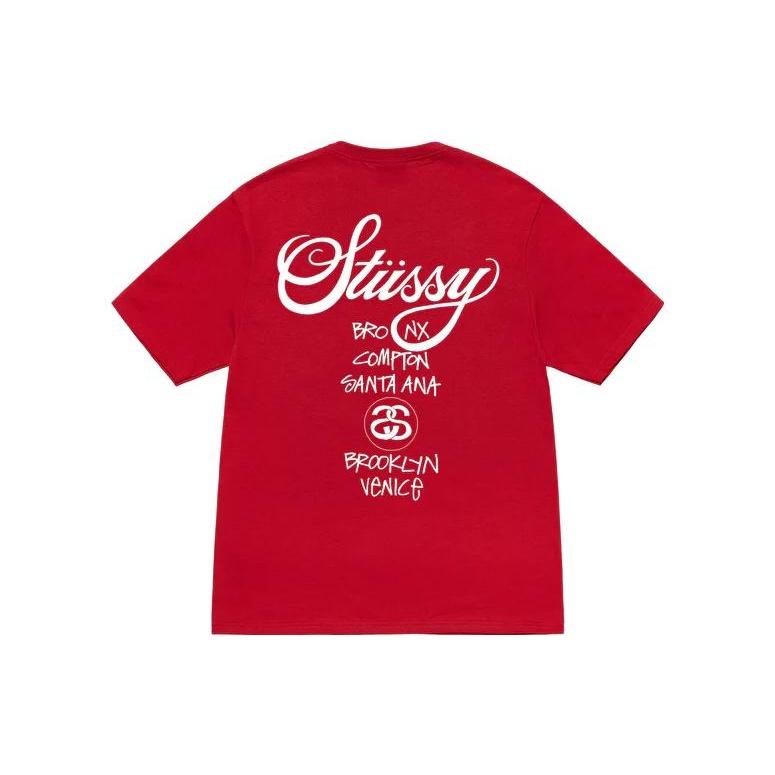 Stussy World Tour Tee LogoT Unisex 3903713