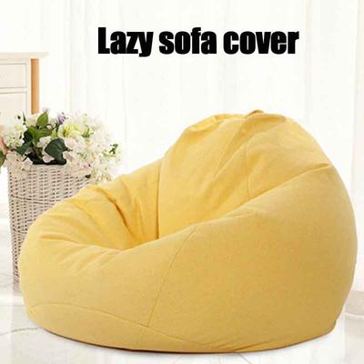 Seat Bean Bag Indoor Chairs For Adults Kids(No Filling) 1PC Without Filler Sofa Cover Living Room Beanbags Large Lazy Sofa Bean Bag Cover  Handmade