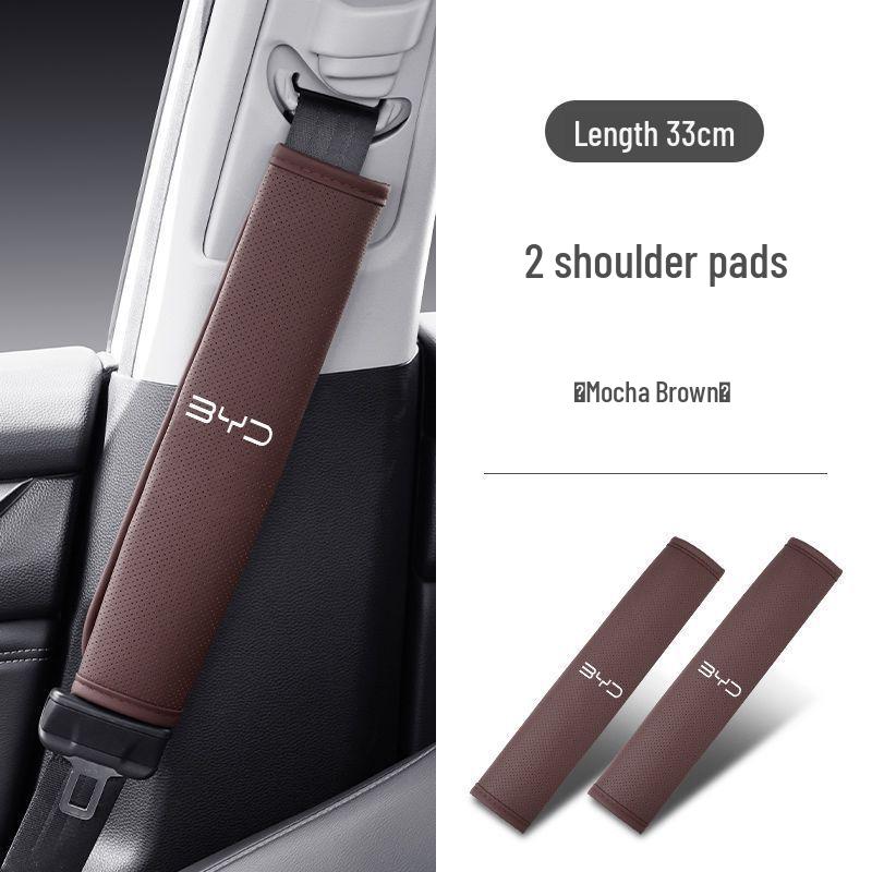 Seat Belt Shoulder Pad Cover for BYD Han/Song/Qin/Yuan/Tang S7/F3/F6/F0