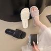 Mesh Flat-bottomed Cool Slippers Women's Summer Wear 2025 New Fashion Fairy Style Casual Beach Shoes Soft-soled One-word Drag