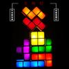 Colorful Square Lamps Creative Overlay LED Luminous Building Blocks Table Lamp Bedroom Night Light Hotel Window Atmosphere Light