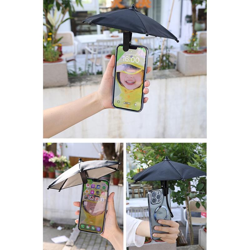 Phone Shade Umbrella Sun Shield Umbrella Phone Holder Adjustable Desktop Phone Stand Sun Visor Sun Shield Car Tools  Accessories