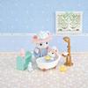 Sylvanian Families Set Time ST Mark Certification For Ages 3 and Up Toy Dollhouse Sylvanian Families EPOCH Doll/Furniture [Bath Set] DF-26