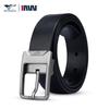 Seven Wolves Men's Premium Leather Belt - New Pin Buckle, Versatile High-End Business Accessory.