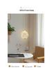 Nordic Crystal Bedside Pendant Lamp - Creative and Simple Lighting for Bedroom, Bar, Study, or Restaurant.
