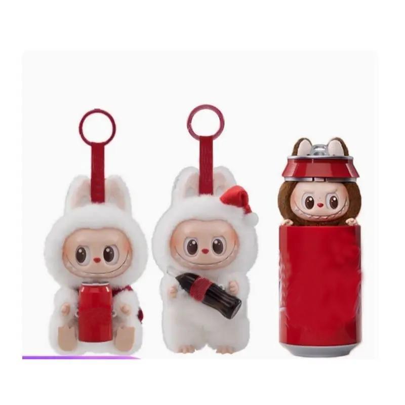 THE MONSTERS Coca-Cola Series Plush Toy [1 Piece] Pop Mart Gachapon Blind Box Figure Plastic Model Premium Toy PVC Soft Vinyl Original