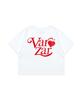 Bajal Love Bazal Crop Short Sleeve T-Shirt (4 Colors)