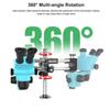 RELIFE MS2 Pro Doppel-Kugellager Doppel-Stangen Mikroskopständer 360° Drehung Hochfeste Vollmetall Mikroskop Halterung Arm Halter