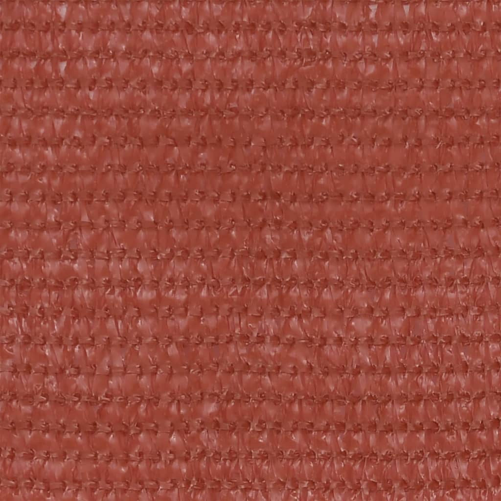 Balcony Privacy Screen Terracotta Red 75 X 400 Cm HDPE