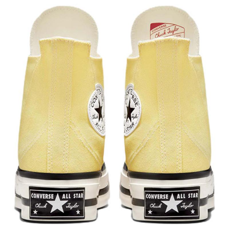 Converse Chuck 70 Plus Chuck Taylor All Star Plus Trend Deconstruction Style High Top Canvas Unisex Pale Yellow