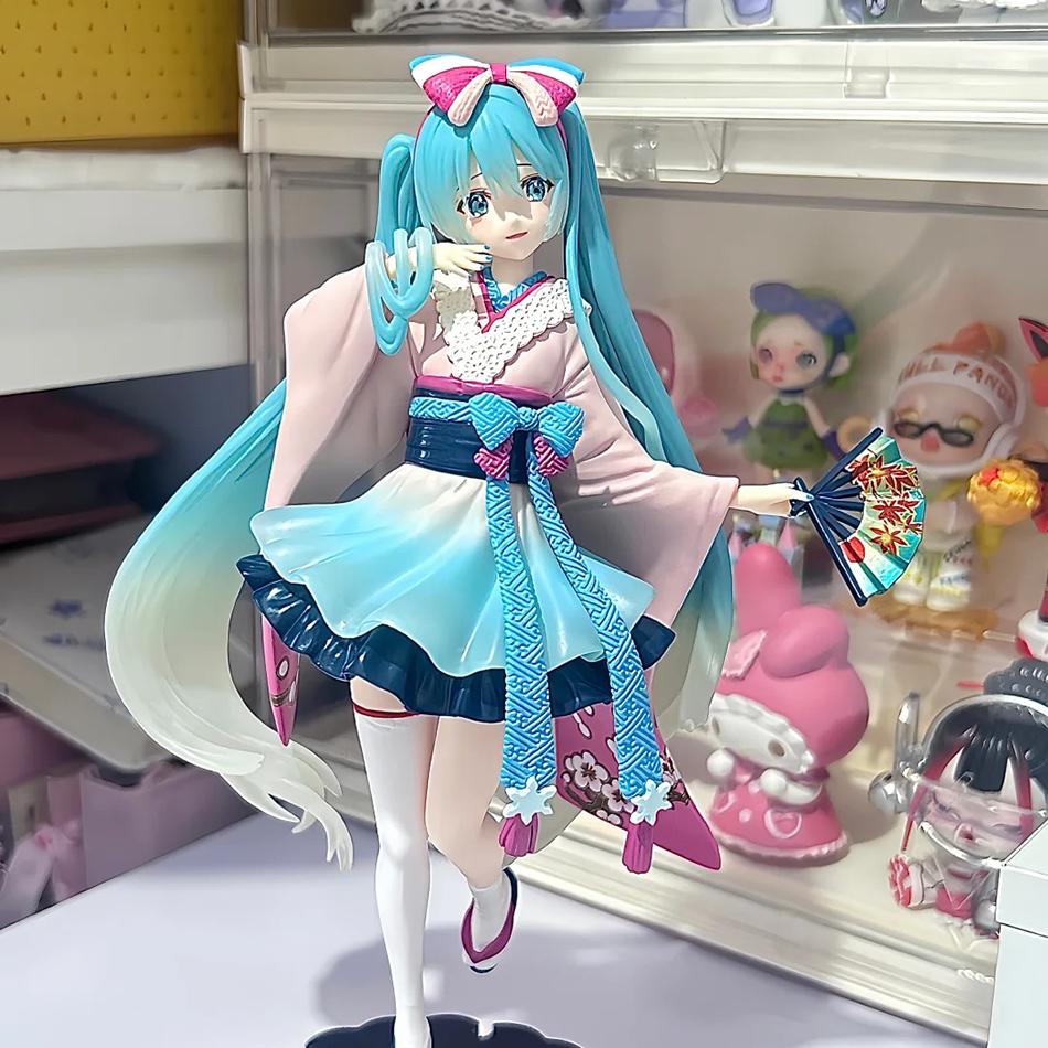 Anime Hatsune Miku doll model cartoon cute tabletop decoration China Style Panda decoration cute holiday gift