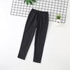 Kids' Khaki and Navy Elastic Waist Western Uniform Pants for Boys and Girls