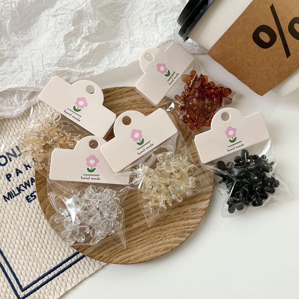 Mini Braid Claw Clips for Princess Hairstyle - Small Hair Accessories for Bangs & Baby Hair