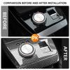 Gear Shift Panel Trim Cover Sticker for MG4 EV MG 4 ELECTRIC 2022-2024 LHD Center Console Gear Cover Molding Car Accessories