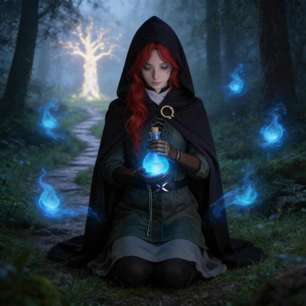 Elden Ring Melina Cosplay Kostuum Met Brandwerend Stof Voor Anime Conventies