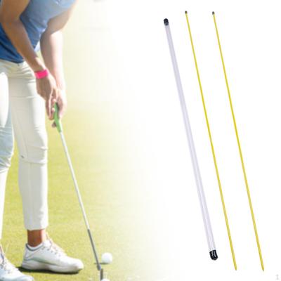 2dílné golfové vyrovnávací hole Tyče s úložnou trubicí pro trénink plného švihu