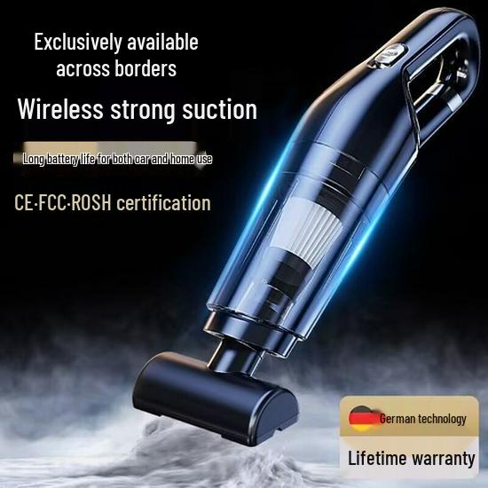 Kabelloser Handstaubsauger für Auto und Zuhause: Superstarke Saugkraft für Zuhause und Auto