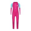 Kids Full Body UV Protection Swim Suit Long Sleeve Zipper Sport Bathing Suit for Girls Beach Surf and Swimming