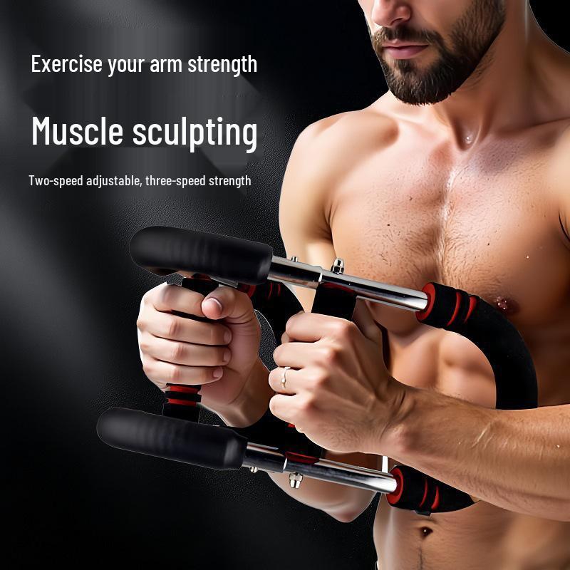 U-Shaped Arm Strength Trainer for Indoor Workouts: Multifunctional Fitness Equipment