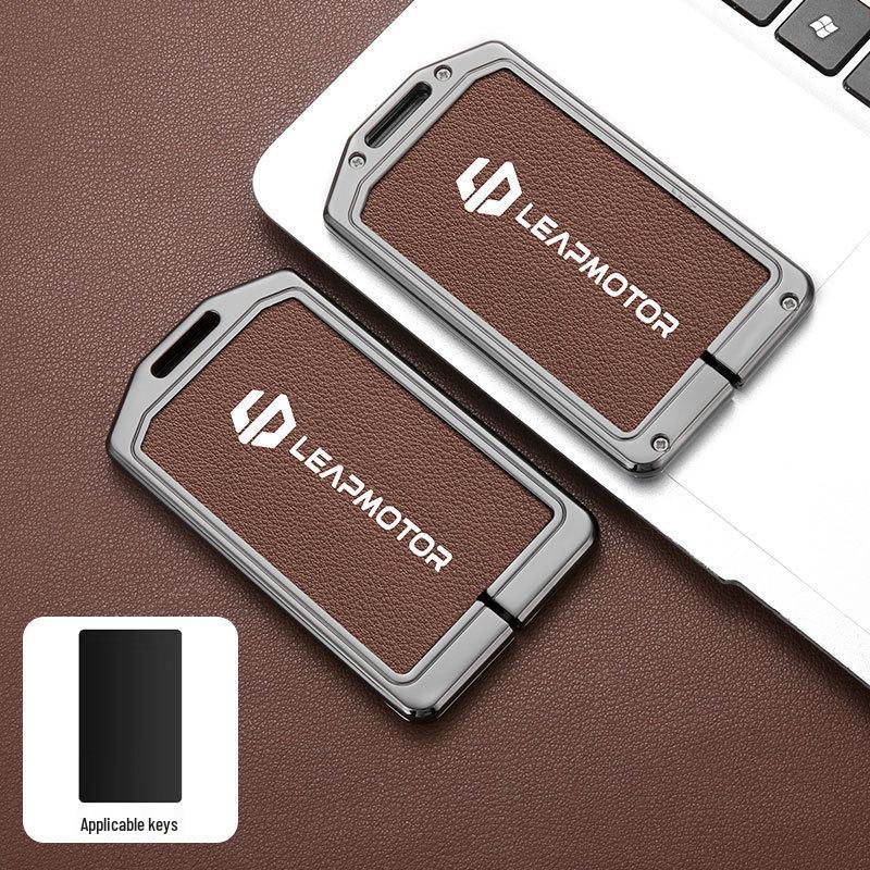

Чехол для карты-ключа Leapmotor C10 с держателем NFC - Модель 2024 года, Металлическая оболочка с полной защитой