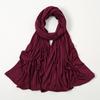 Premium Jersey Hijab Scarf For Muslim Women Turban Femme Africaine Hijabs For Woman Head Wrap Hoofddoek Headscarf Ramadan