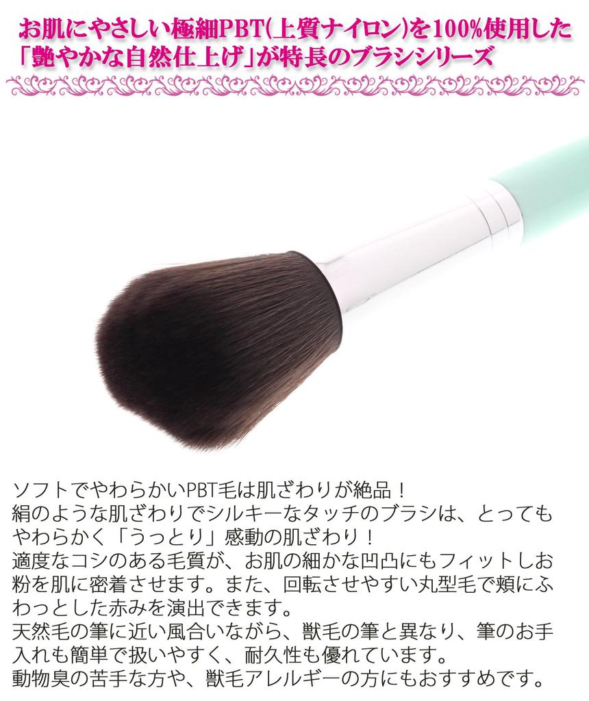 Shishida Seishindo Makeup Brush Type Cheek Brush Brush, PA-02