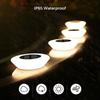 Solar Powered Ground Lamp Deck Lights Rotundity Solar Underground Light  Garden Decoration