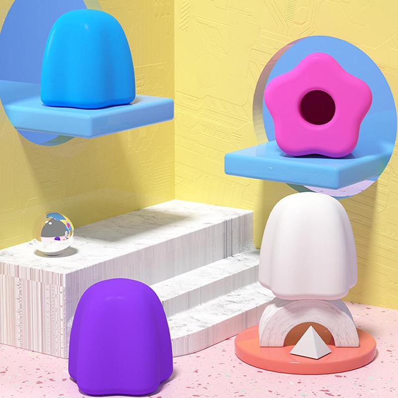 5Pcs Silicone Toothpaste Caps Squeeze Toothpaste Tool Dust Proof Toothpaste Cap Reusable Toothpaste Sleeve Control Dosage