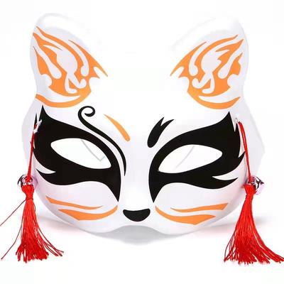Katze Fuchs Maske Spot Fuchs Maske Maske Stall Szenischer Hersteller Zweigesichtige Frau Großhandel Japanische Fuchsfee TikTok Gleicher Stil