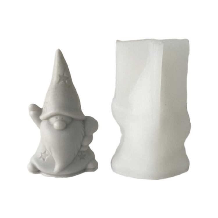 

Aromatherapy Epoxy Molds Candle Making Mold for Santa Claus Resin Casting Mold 1