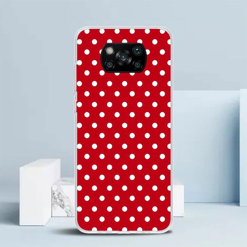 Punkte Muster Kunst Handyhülle Für Xiaomi Poco F7 Ultra X5 X6 X7 Pro M7 Redmi 15C 15 13C 13 12C 12 10C 10 10A 9 9C 9A 9T Hülle Poco X