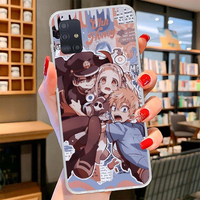 

Anime Toilet Bound Hanako Kun Cover Phone Case For Samsung Galaxy A12 A22 A32 A52 A72 A02S Phone Case Note 20 Ultra 10 S10 Plus Samsung A30S