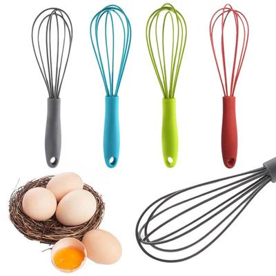 Mini Silicone Egg Beater Household Manual Cream Egg Mixer Baking Tool Kitchen L9F2