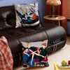 Comic V-Veil Emma Aleksander Pillow Case Sofa Living Room Bedroom Headboard Backrest Square Cushion Nap Time