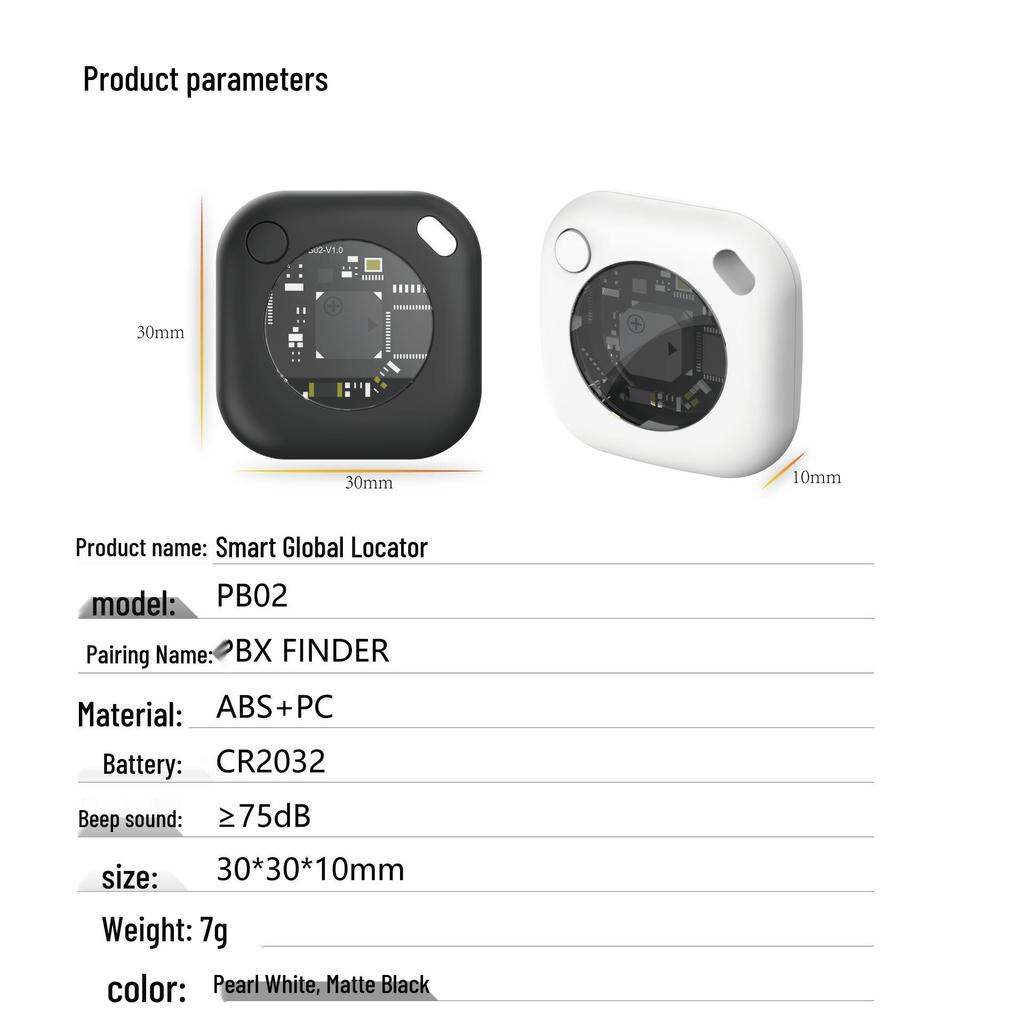Ultra-Thin Smart Anti-Loss Device - 2025 AirTag Alternative, Lightweight and Innovative.