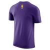 Nike X NBA Los Angeles Lakers 2024/25 City Edition Player Logo Comfortable Pullover Short Sleeve T-Shirt Men T-Shirt Purple HJ2575-504
