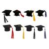Felts Graduation Cap For Commencement Ceremony Party Photo Props And Costume Accessories Headwear for Degreeholders
