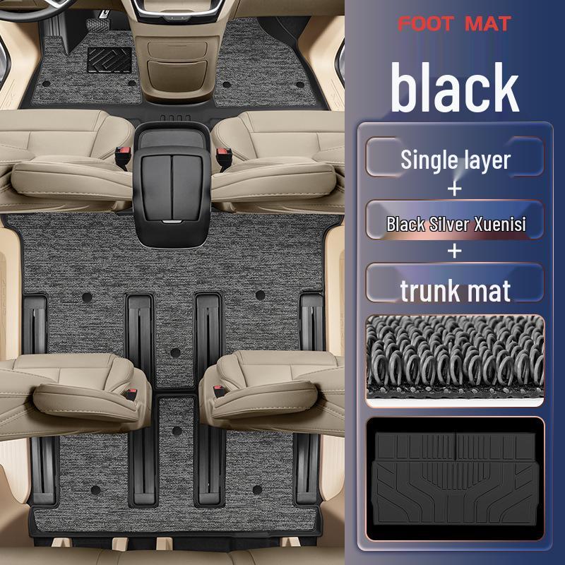 Suitable TPE Floor Mats for Buick GL8: Full Coverage for Lu Zun, Business Class, and PHEV Models