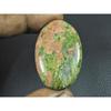 25X39X05MM Natural Unakite Jasper Oval Shape Cabochon Loose Gemstone 56Cts. G-411