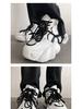 European Trendy Men's Breathable Dad Shoes 2025 - Thick Sole, Height-Increasing Casual Sneakers